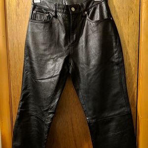 Calvin Klein Leather Pants